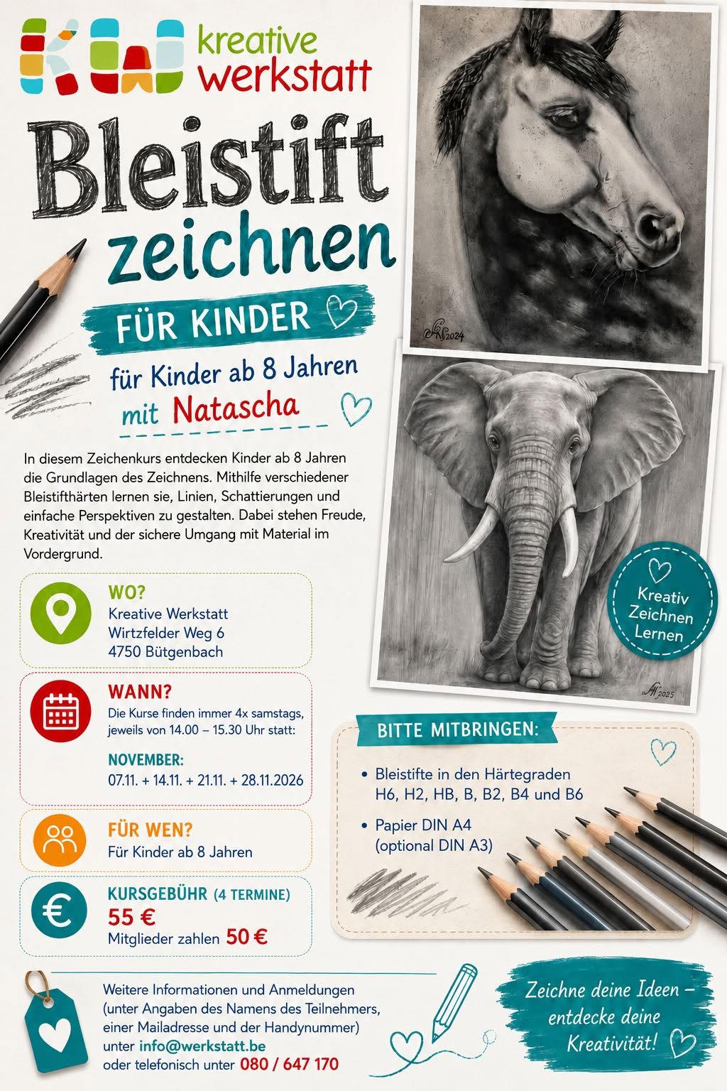 Bleistift zeichnen